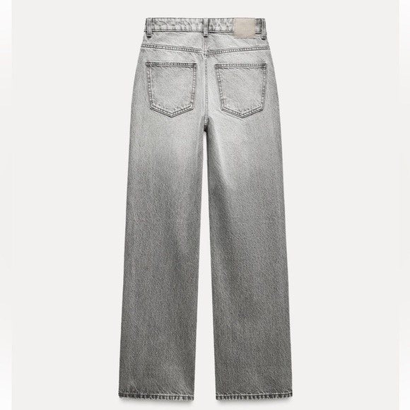 Grey High rise Zara jeans new with tags - Picture 3 of 5